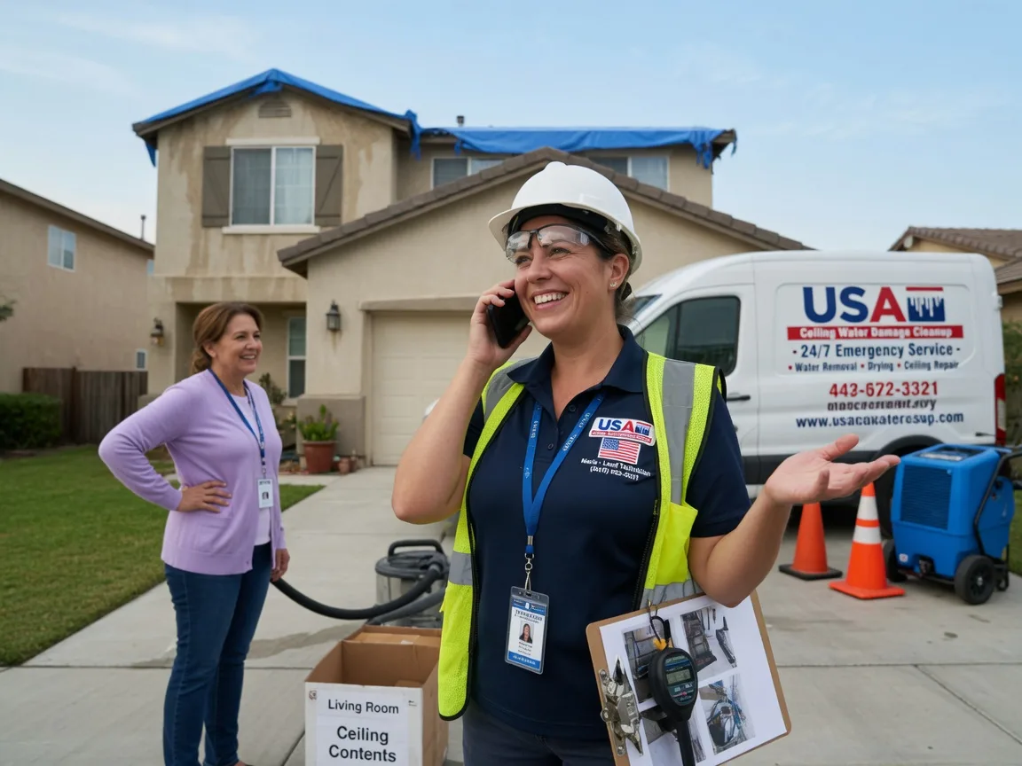 Ceiling Water Damage Restoration Martindale, TX FAQs
